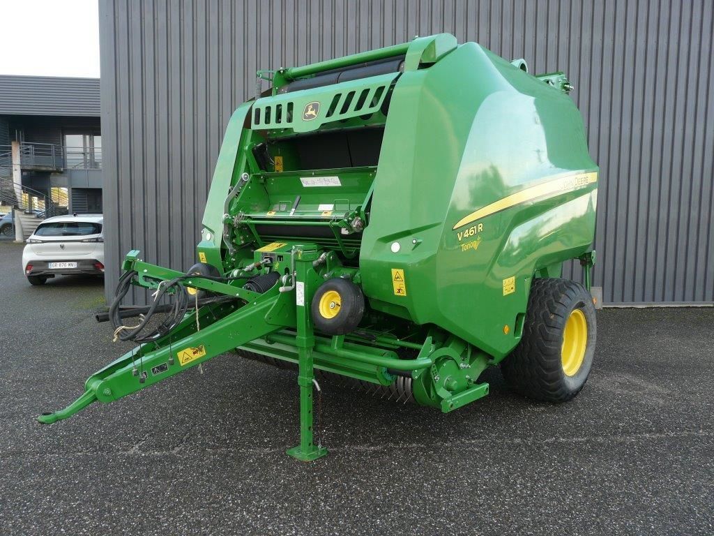 E-FARM: John Deere V461R - Presă de balotat - id 4S4NKRW - 35.000 EUR - Anul: 2018 - Numărul total de baloți produși: 24.000,Franța