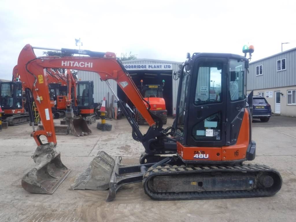 Hitachi ZX48U-6 Mini kotrógép 31 548 EUR