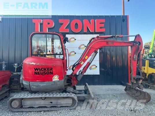 Wacker Neuson ez38 cabine à 19900 € ht Minikoparka 19 900 €