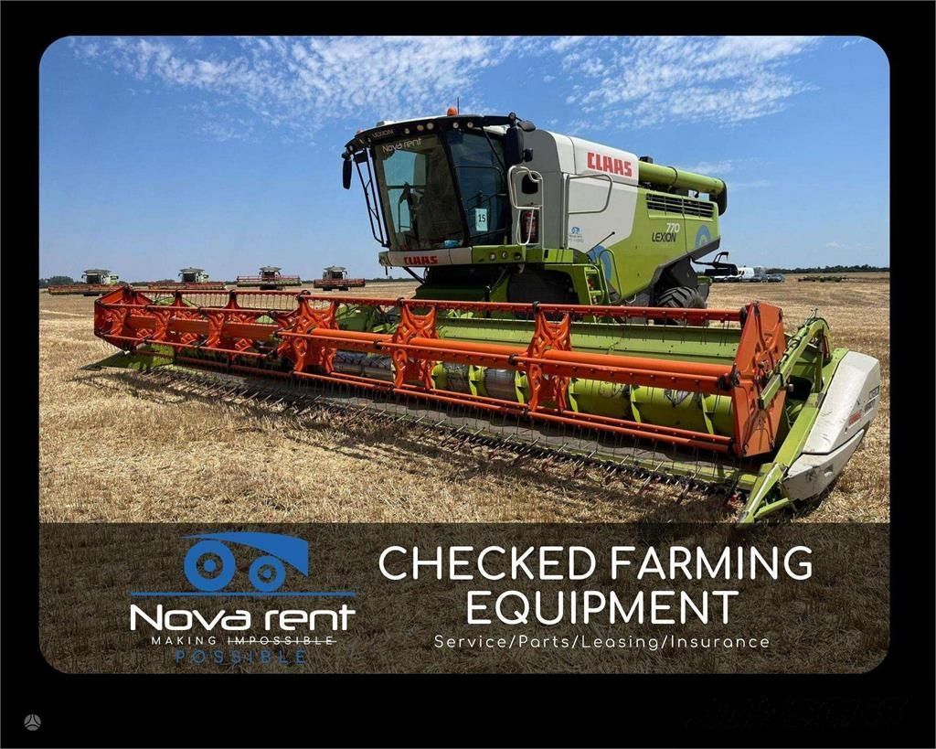 Claas Lexion 770 Terra Trac Moissonneuse-batteuse 155 000 €