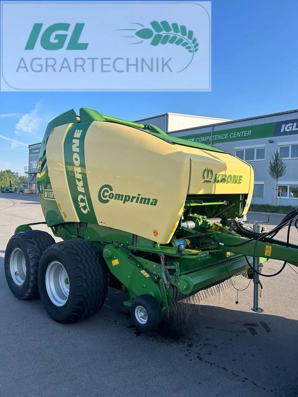 E-FARM: Krone Comprima V 150 XC - Πρέσσα - id 4ENCWKH - 26.900 € - Χρονία: 2015 - Γερμανία