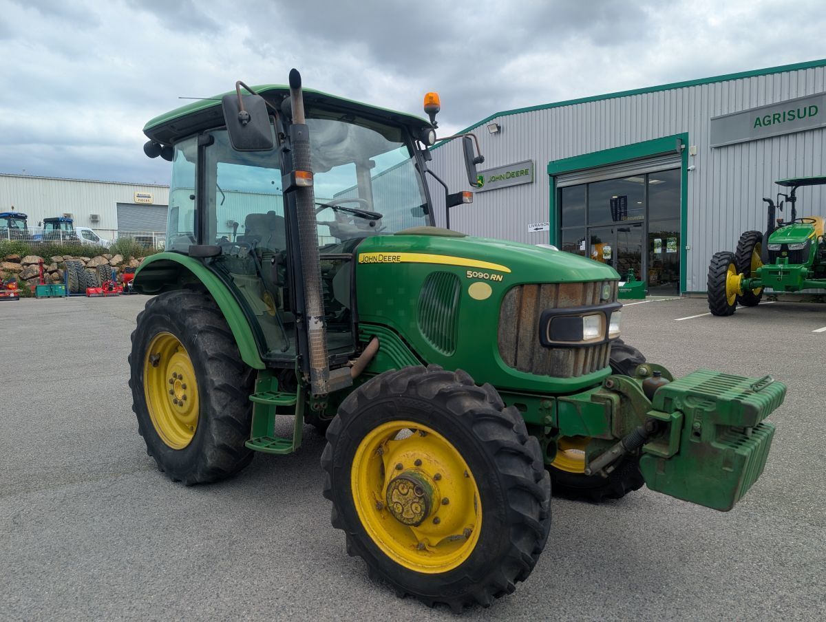 E-FARM: John Deere 5090 R - Tracteur - id RGSTKV9 - 28 000 € - Année: 2019 - Lecture du nombre d'heure: 5 251,Puissance du moteur (chevaux): 90,France