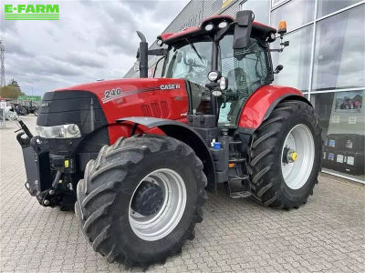 E-FARM: Case IH Puma 240 - Tractor - id BG9CNPU - €117,258 - Year of construction: 2019 - Engine hours: 3,400,Engine power (HP): 270,Denmark