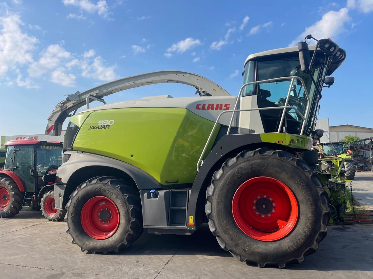 E-FARM: Claas Jaguar 930 - Ensileuse automotrice - id JC4YDZV - Année: 2019 - Lecture du nombre d'heure: 3 000,Italie