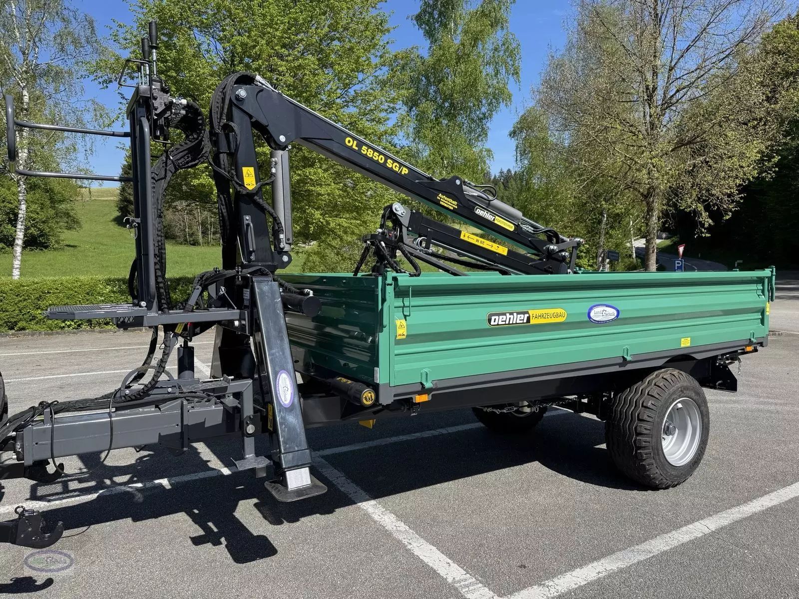 E-FARM: Oehler edk 60/5685 - Ремарке за дърводобив - id WAPFDIJ - 21 658 € - Година на построяване: 2025 - Австрия