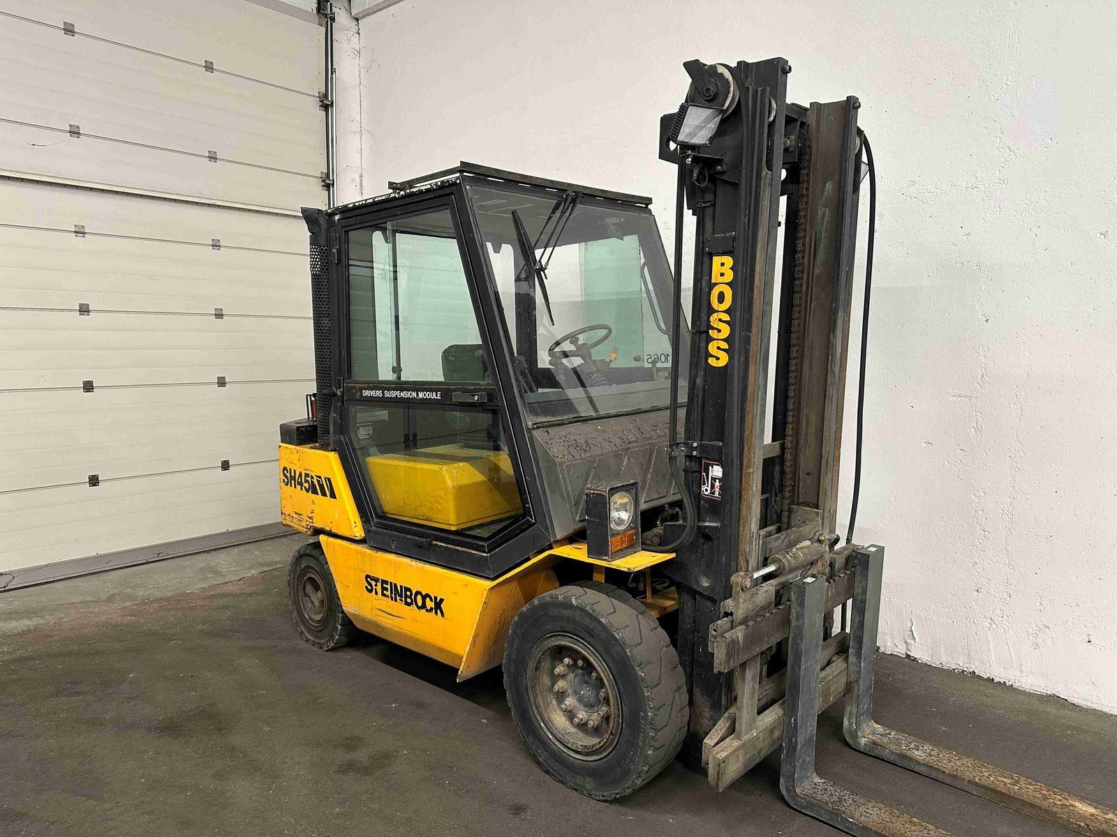 Steinbock sh 45-5a2 - diesel - seitenschieber - kabine ! Targonca 8950 EUR
