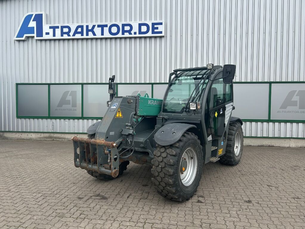 E-FARM: KRAMER kt 407 - Teleskopický nakladač - id YVUGGAD - 88 000 € - Rok výroby: 2022 - Hodiny motoru: 1 485,Výkon motoru (HP): 136,Německo