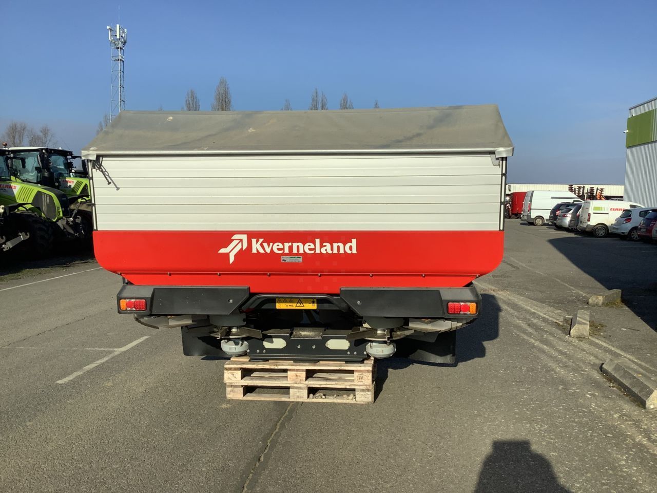 Kverneland exacta tla geospread Distribuitor de îngrășăminte 19.500 EUR