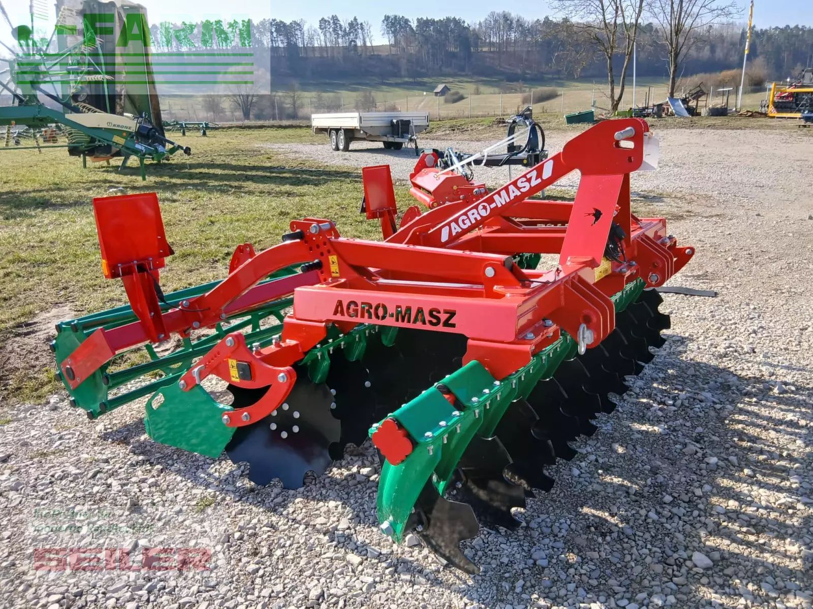 AGRO-MASZ bt 25 + rohrstab 500 mm Tárcsák 6378 EUR