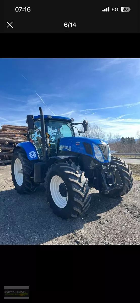 New Holland T7.220 Traktorius 74 083 €