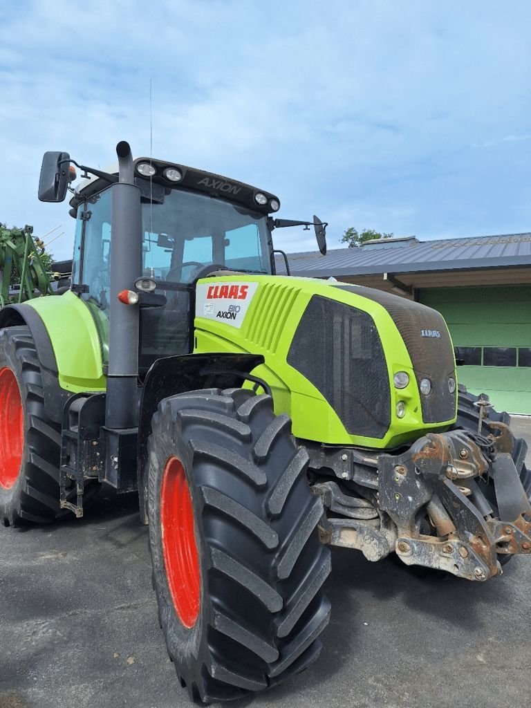 E-FARM: Claas Axion 810 - Tractor - id 1UKSDKQ - €45,000 - Year of construction: 2011 - Engine hours: 5,600,Engine power (HP): 210,France