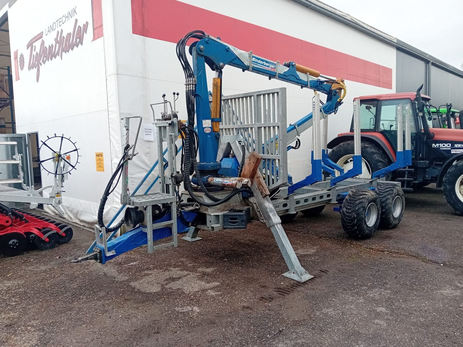E-FARM: Binderberger rw 11 + fk 7200 - Forstanhänger - id TCTV8LJ - 23.805 € - Baujahr: 2012 - Österreich