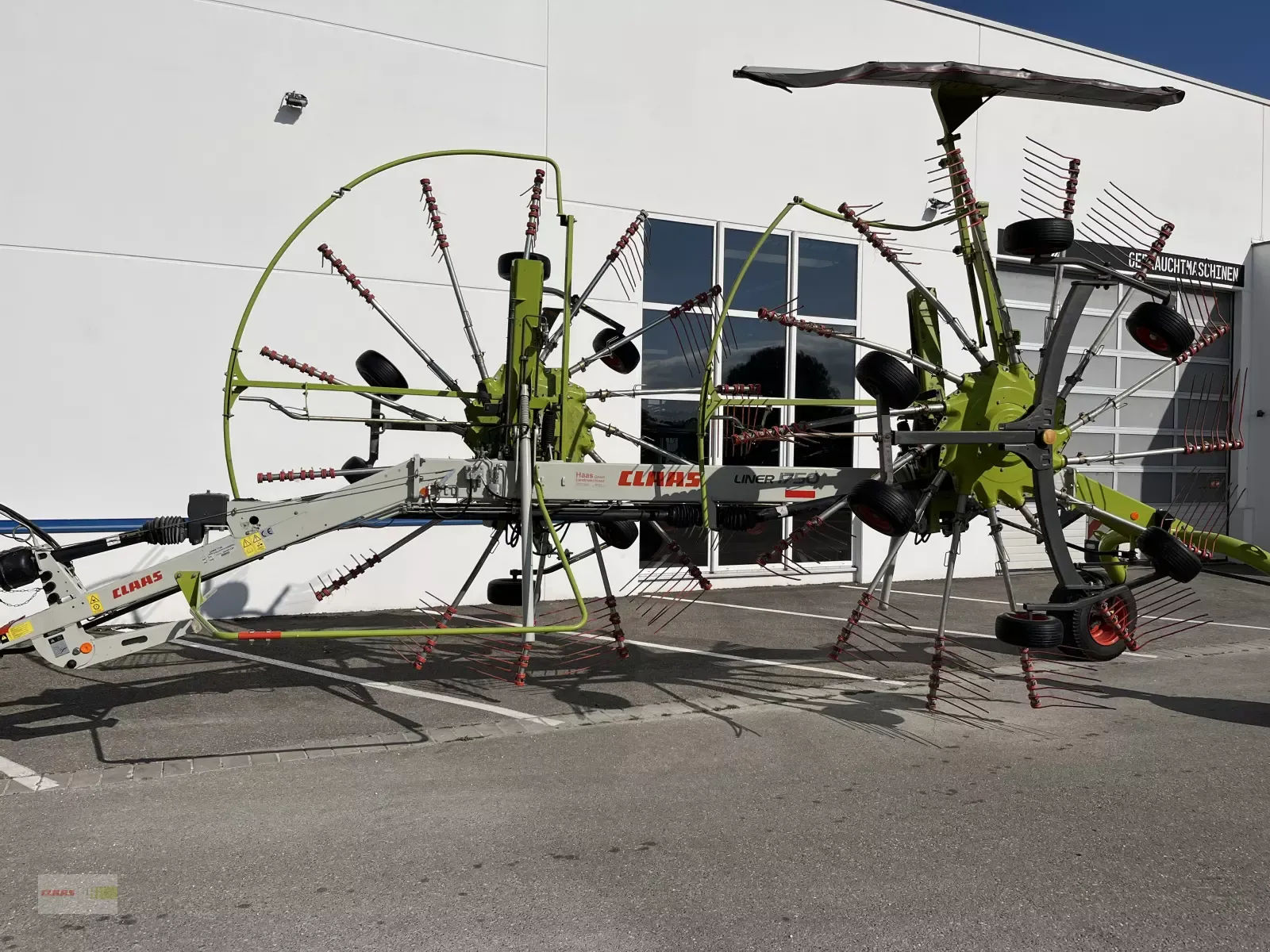 E-FARM: Claas Liner 1750 - Grėblys - id CZJIGTF - 15 900 € - Gamybos metai: 2012 - Vokietija