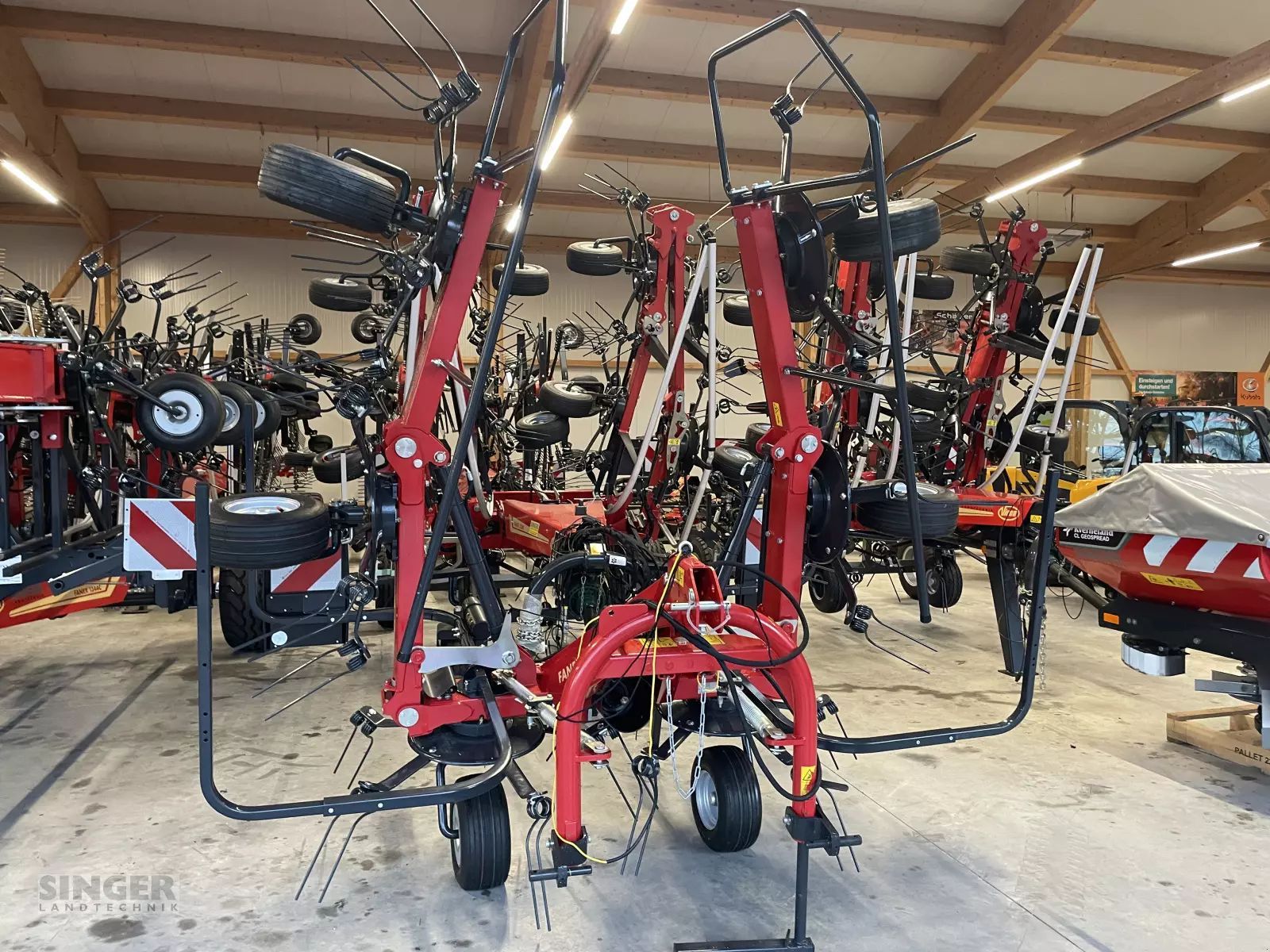 E-FARM: Vicon Fanex 604 - Høvender - id FIUEKBM - 10.000 € - Produktionsår: 2024 - Tyskland