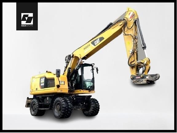 Caterpillar m318f klima kamera oilquick oq70/55 top!!! Wheeled excavator €83,500