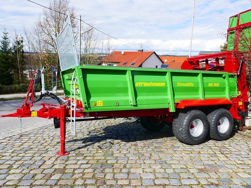 E-FARM: Strautmann MS 801 - Manure and compost spreader - id HDVSGG5 - €31,650 - Year of construction: 2023 - Germany
