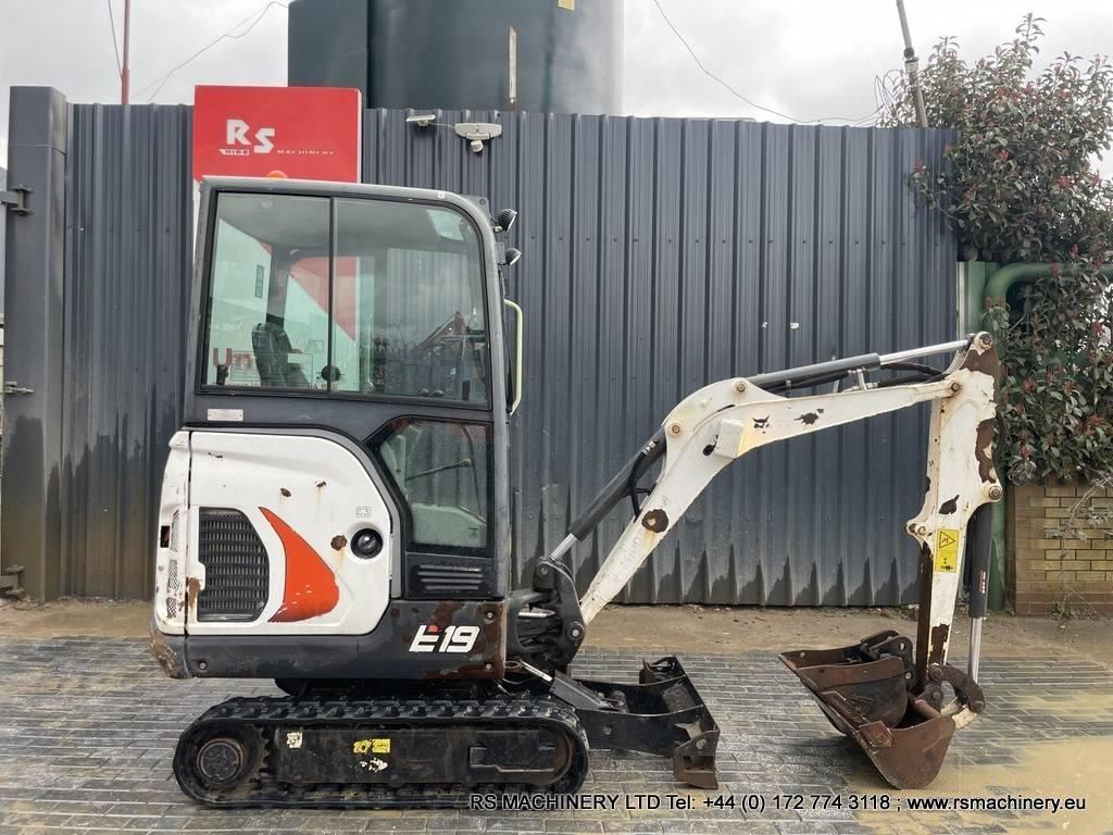 Bobcat e19 1.9t mini excavator / digger Μίνι εκσκαφέας 12.806 €