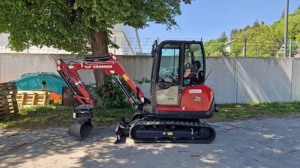 Yanmar SV26 Mini excavator €42,000