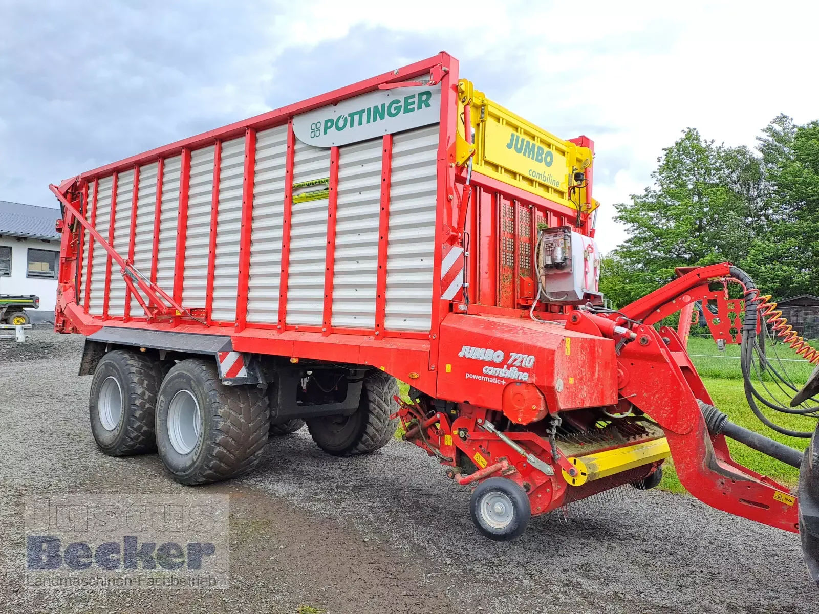E-FARM: pöttinger jumbo 7210 d combiline - Trailer - id T3WX16D - 89.000 € - Produktionsår: 2018 - Tyskland
