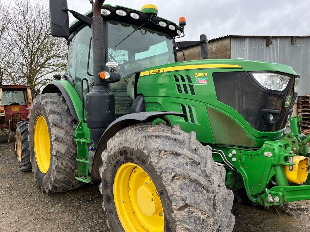 E-FARM: John Deere 6R 155 - Tracteur - id YKTTH2J - Année: 2021 - Lecture du nombre d'heure: 3 000,Puissance du moteur (chevaux): 160,France