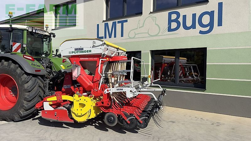 Pöttinger Aerosem 3002 ADD Siewnik rzędowy/agregat uprawowo-siewny 39 000 €