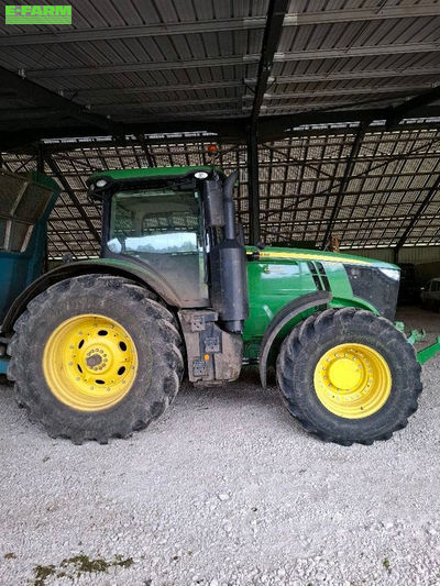 E-FARM: John Deere 7230 R - Трактор - id J2DM3RS - 82 000 € - Год выпуска: 2019 - Отработанные часы: 5 384,Мощьность двигателя: 230,Франция