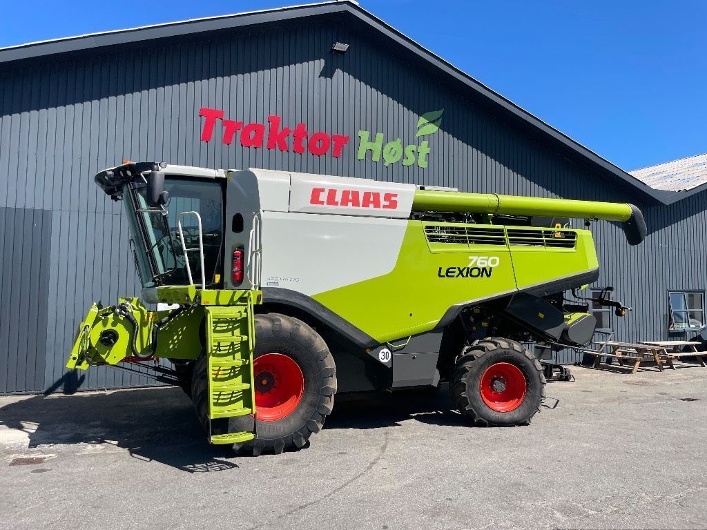 E-FARM: Claas Lexion 760 - Combină de recoltat - id KN5DCMU - 211.102 EUR - Anul: 2016 - Citeste ore: 1.544,Muterea motorului: 503,Danemarca