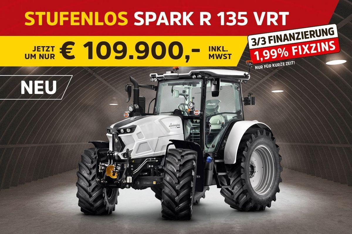 Lamborghini spark r 135 vrt (stage v) Traktor 91.584 €