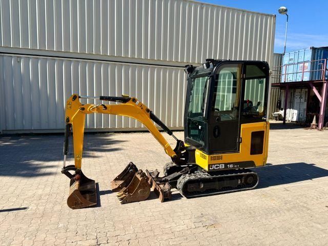 JCB 16c-1 / 2021 bj / 518 h/ 3 x löffel Mini excavator €15,900