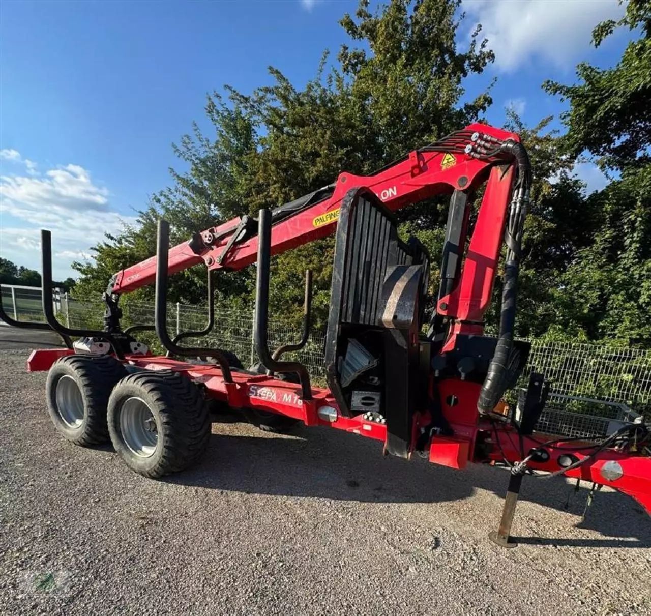 E-FARM: STEPA m16ak - Forestry trailer - id EPKBVBZ - €65,000 - Year of construction: 2020 - Germany