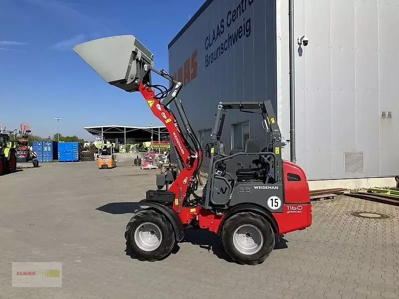 E-FARM: Weidemann 1160 - šarnyrinis krautuvas - id PQRFZQM - 30 000 € - Gamybos metai: 2019 - Variklio darbo valandos: 950,Variklio galia (AG): 8,Vokietija