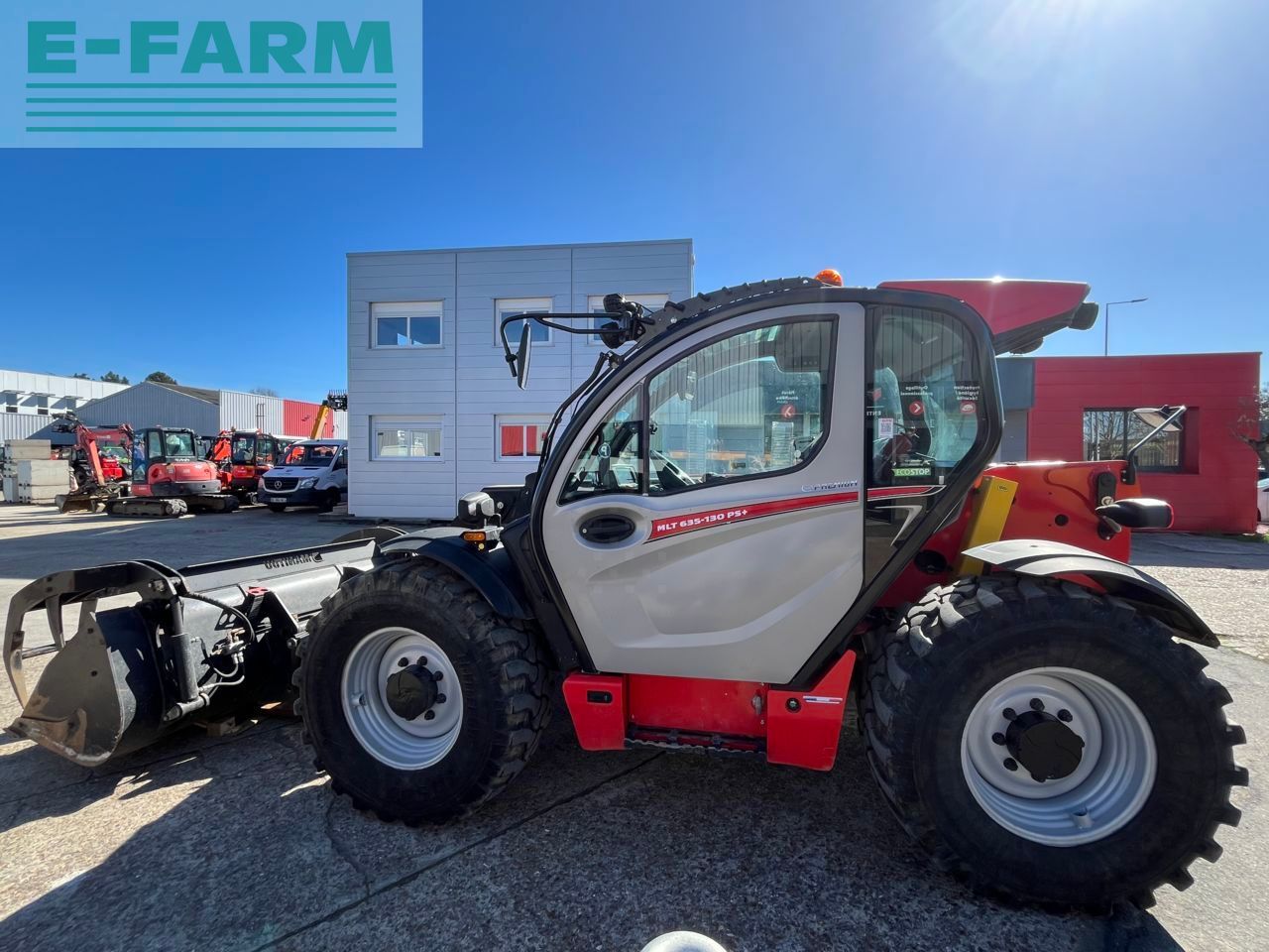 Manitou mlt 635 130 ps+ premium Teleszkópos rakodó 78 000 EUR