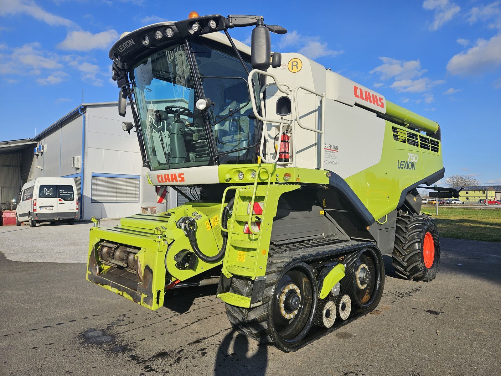 E-FARM: Claas Lexion 760 - Kombajn zbożowy - id WALCQHD - 205 000 € - Rok produkcji: 2018 - Motogodziny: 1678,Moc silnika: 503,Austria