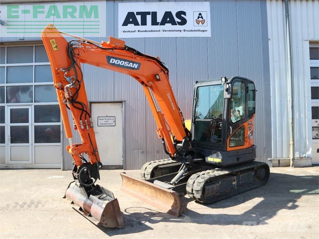 Doosan dx63-3 Minirypadlo 42 000 €