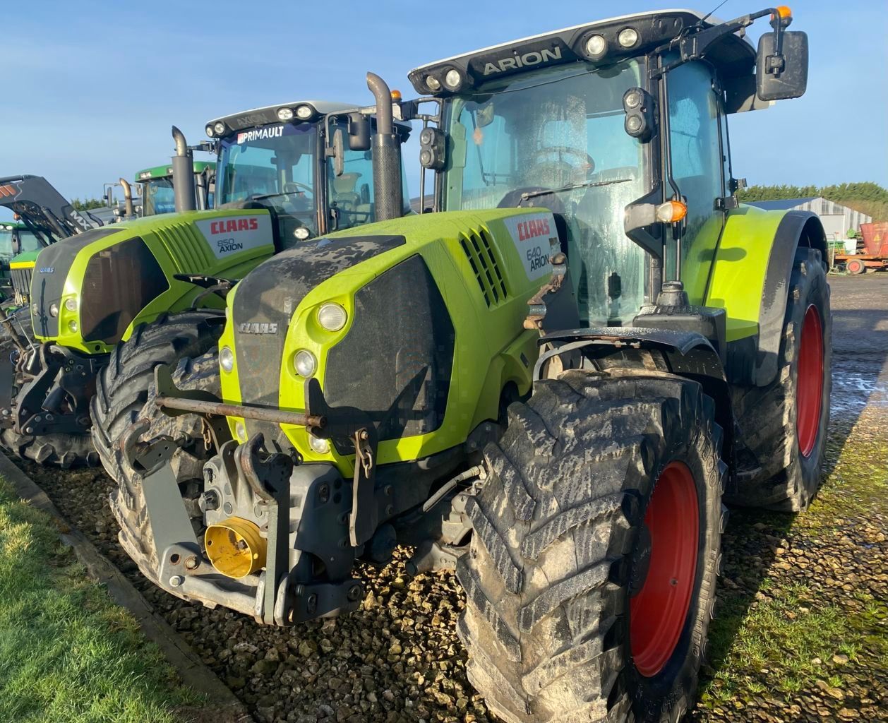 E-FARM: Claas Arion 640 - Tracteur - id YF1CH5P - 54 500 € - Année: 2016 - Lecture du nombre d'heure: 5 850,Puissance du moteur (chevaux): 165,France