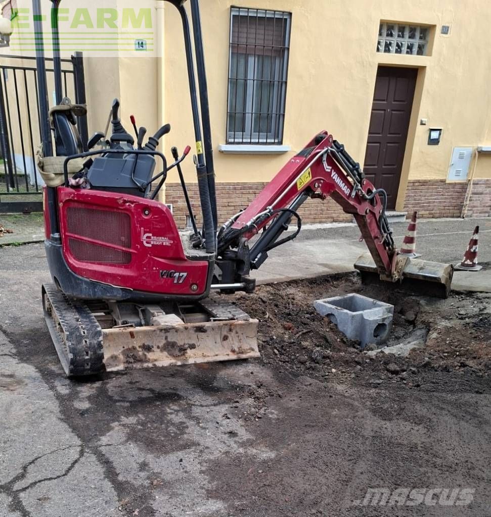 Yanmar vio 17 Mini excavadora  16.000 €