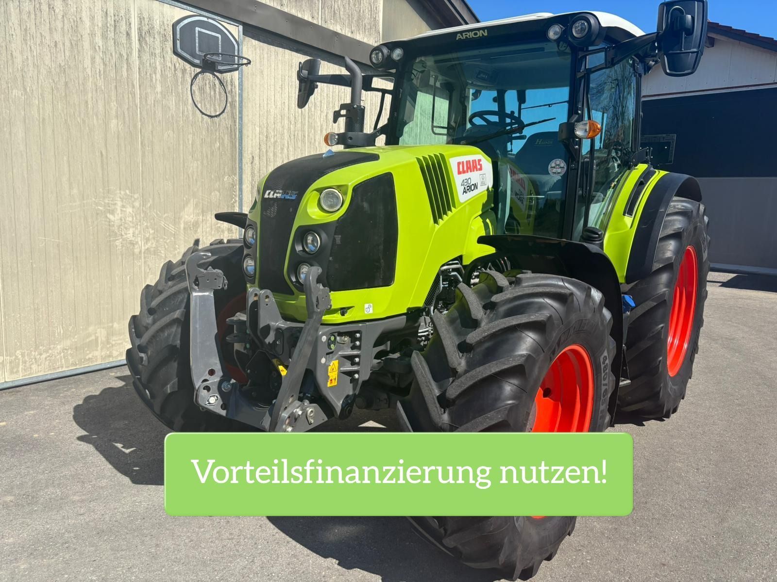 Claas Arion 430 CIS Tractor €74,000
