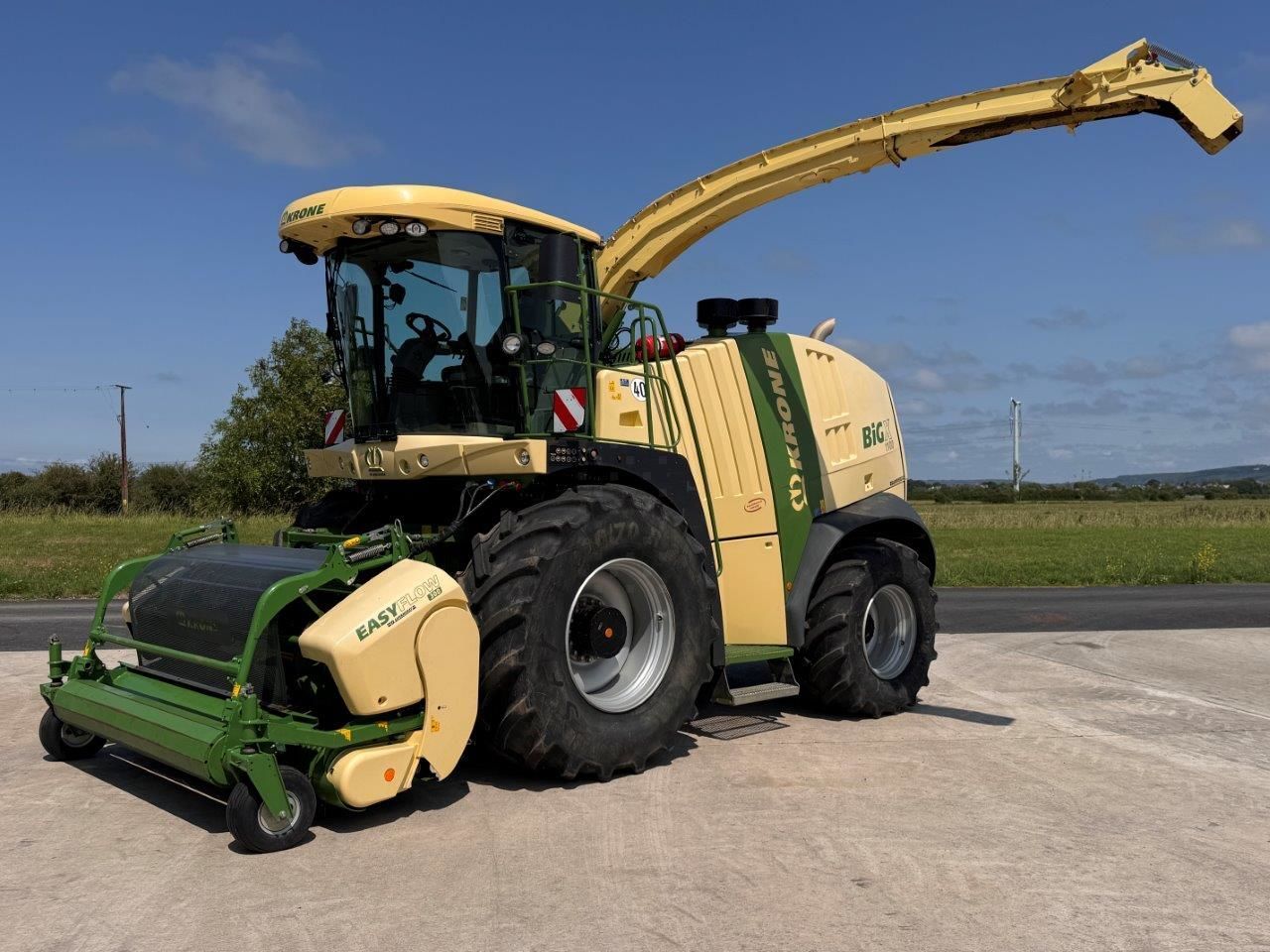 E-FARM: Krone BiG X 1100 - Self propelled forage harvester - id VTKCPS1 - €137,234 - Year of construction: 2016 - Engine hours: 3,928,United Kingdom