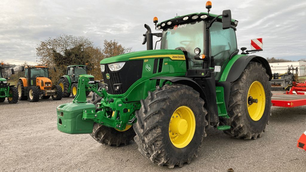E-FARM: John Deere 6R 195 - Τρακτέρ - id FYZDFIC - Χρονία: 2023 - Μετρητής ωρών: 278,Ισχύς κινητήρα: 195,Γαλλία