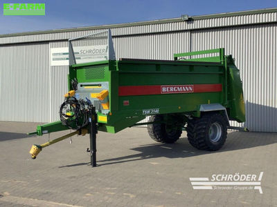 E-FARM: Bergmann tsw 3140 e - Manure and compost spreader - id T5YQGXI - €56,900 - Year of construction: 2023 - Germany