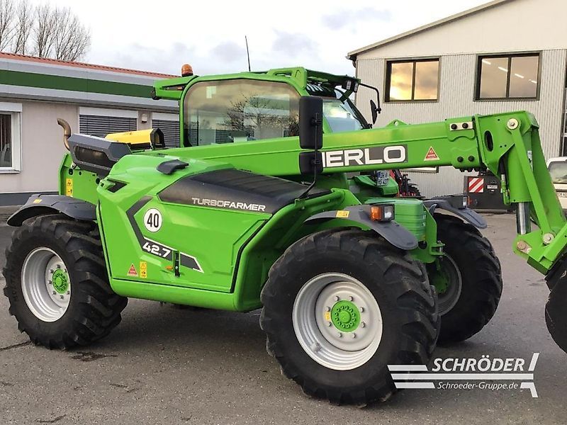 E-FARM: Merlo tf 42.7 - 116 - Telehandler - id GBID4RI - €84,885 - Year of construction: 2022 - Engine hours: 678,Engine power (HP): 116,Germany