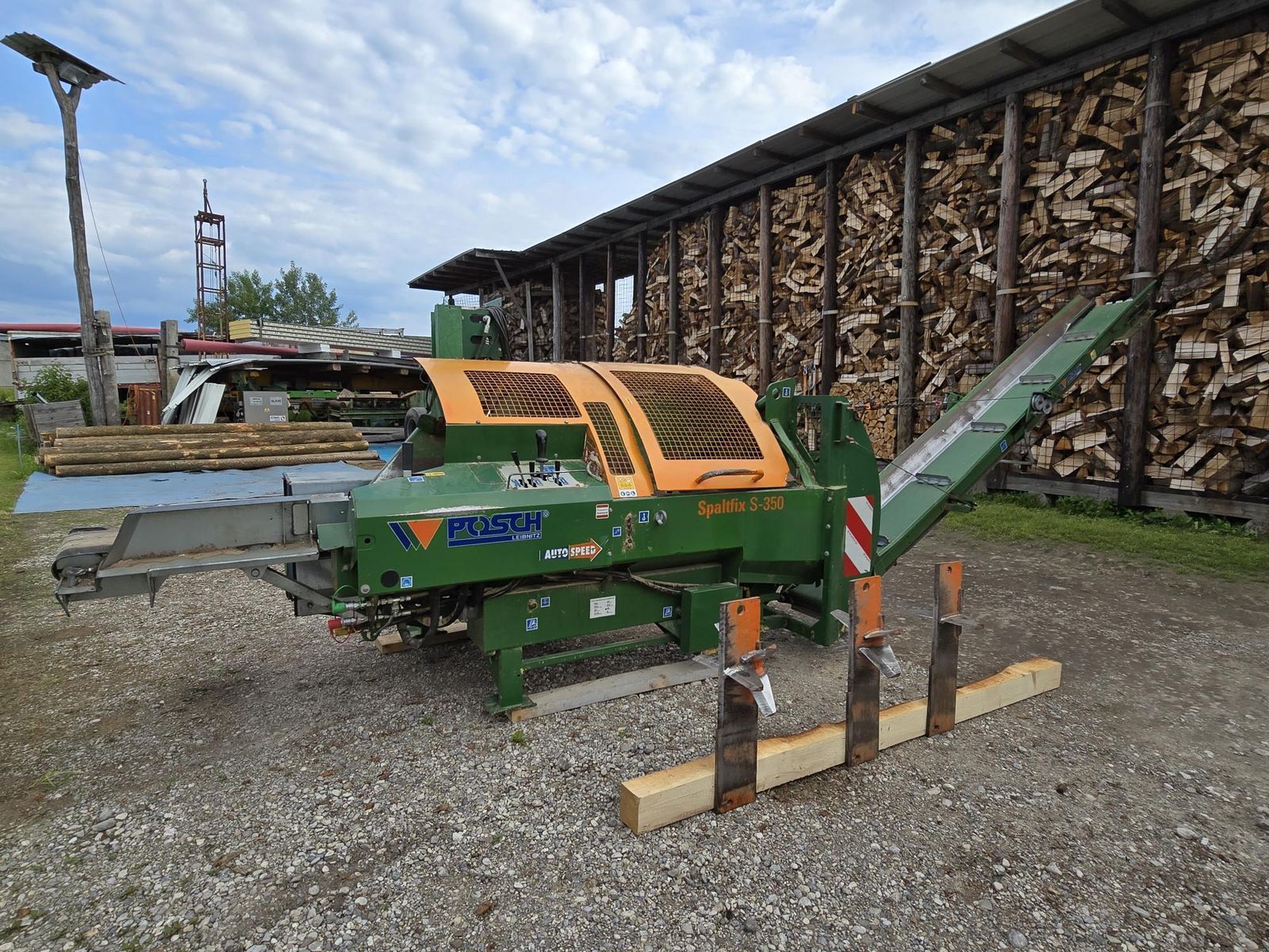 E-FARM: POSCH spaltfix s-350 - Scies et fendeuses - id LZMQI1J - 17 257 € - Année: 2013 - Autriche