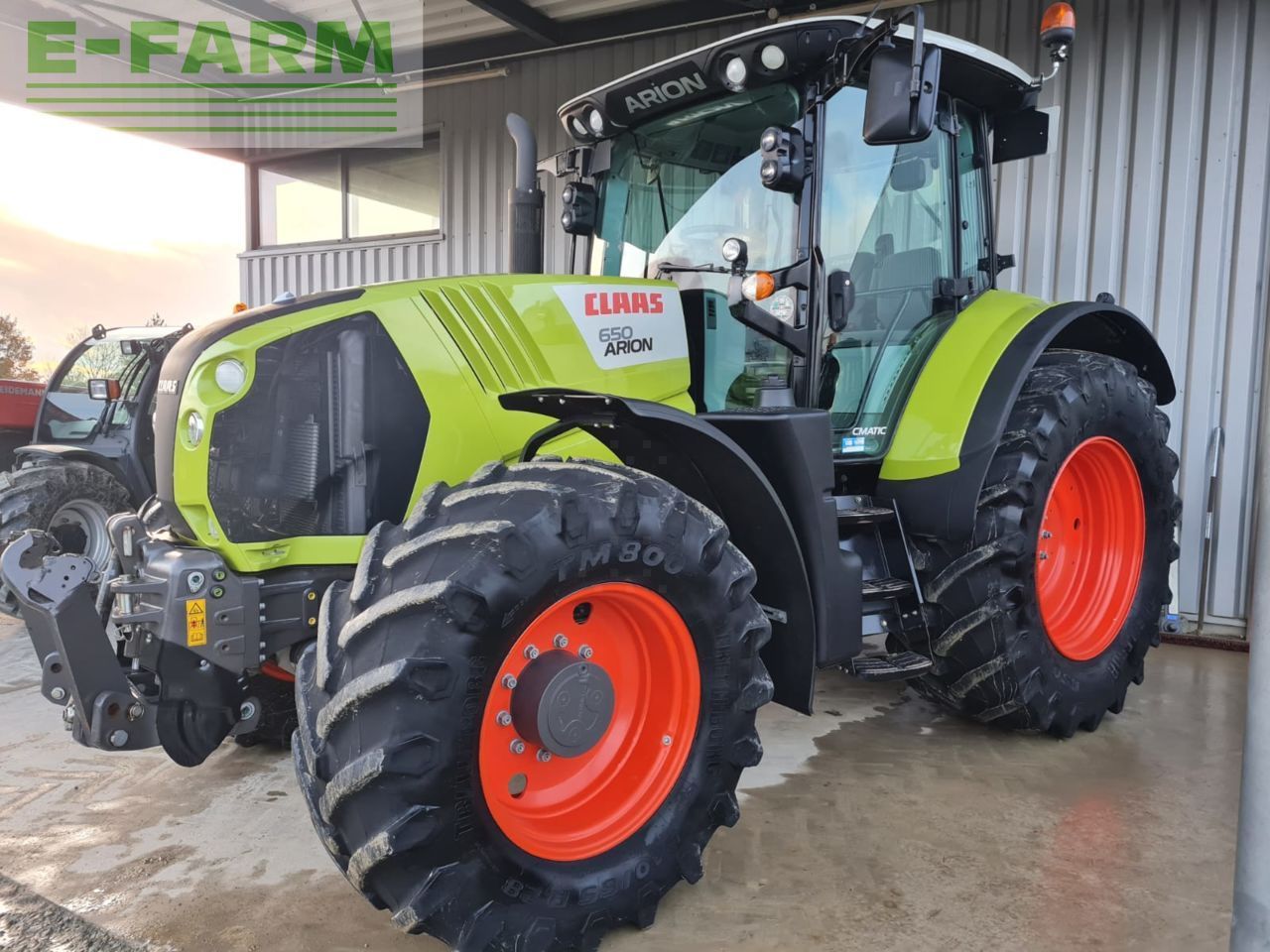 Claas Arion 650 CMATIC Tractor €75,000