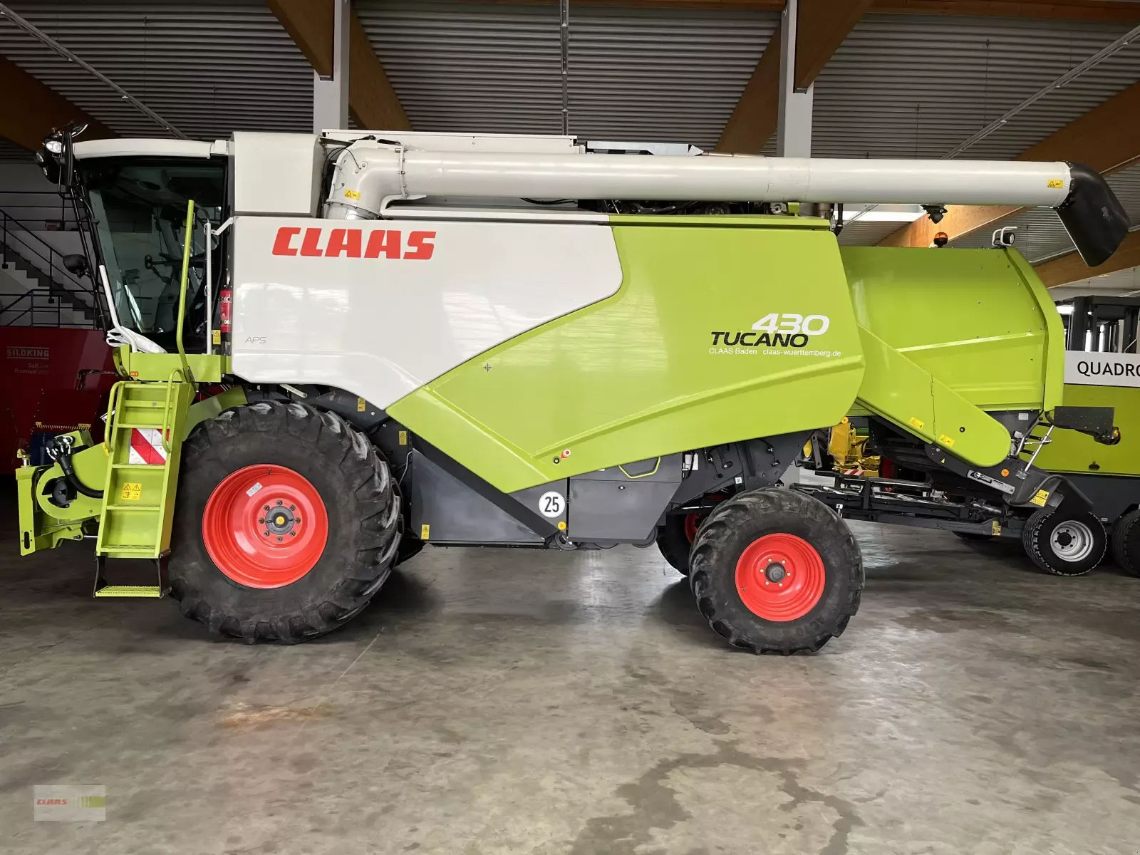 E-FARM: Claas Tucano 430 - Κομπίνα - id 2SX5MQF - 99.000 € - Χρονία: 2016 - Μετρητής ωρών: 3.036,Ισχύς κινητήρα: 286,Γερμανία