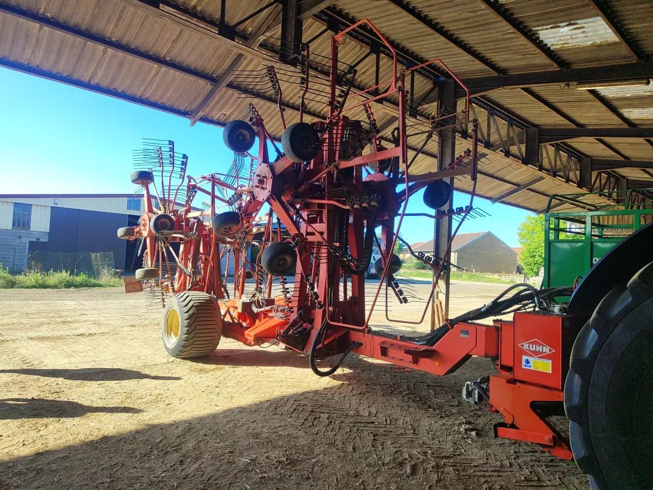 E-FARM: Kuhn GA 15021 - Rake - id HGT4LTP - €19,000 - Year of construction: 2007 - France