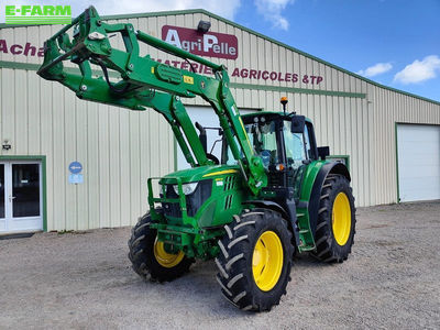 E-FARM: John Deere 6120 M - Τρακτέρ - id LE2MN6U - 49.000 € - Χρονία: 2016 - Μετρητής ωρών: 7.890,Ισχύς κινητήρα: 120,Γαλλία