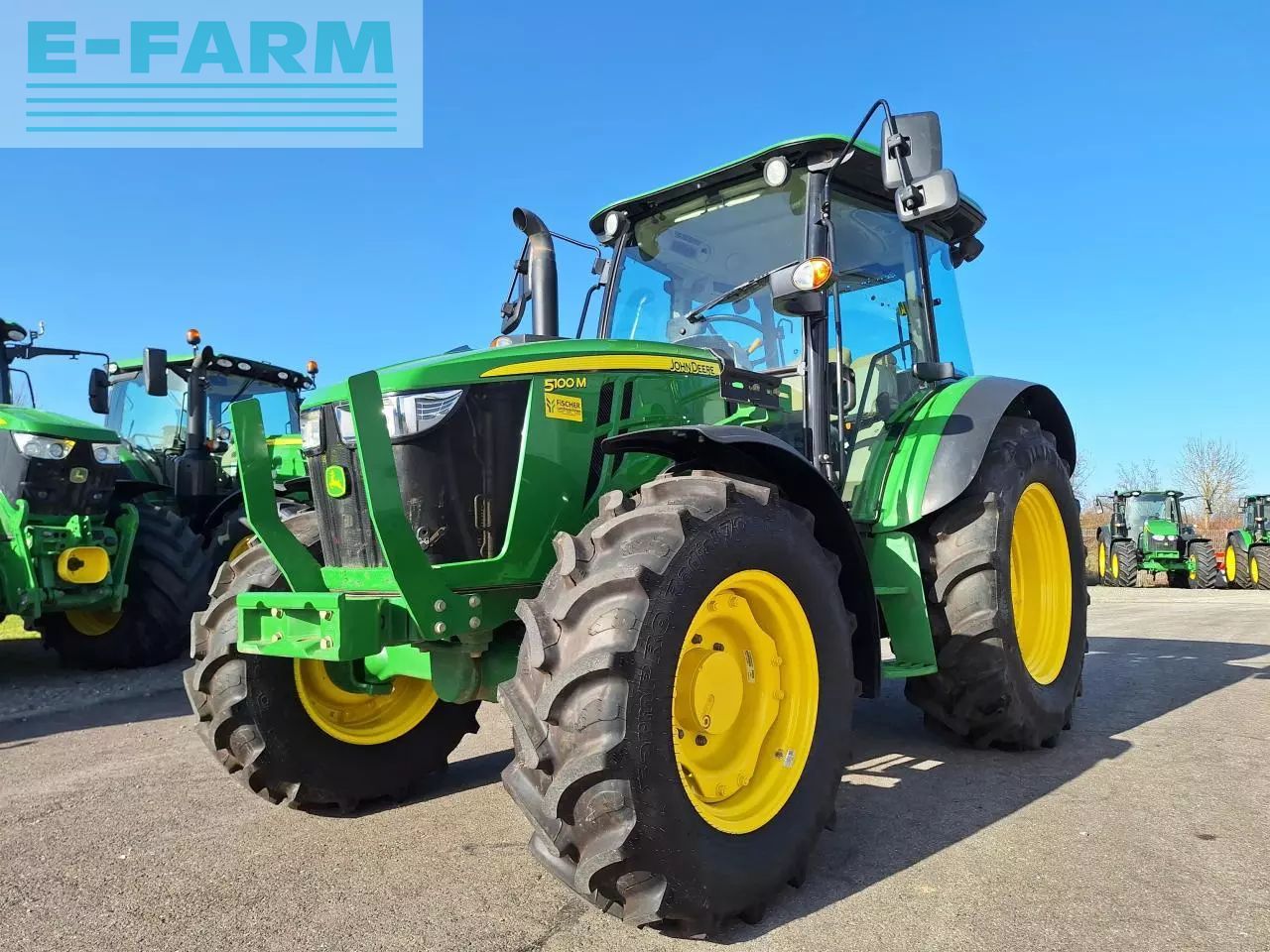 John Deere 5100 M Tracteur 52 800 €