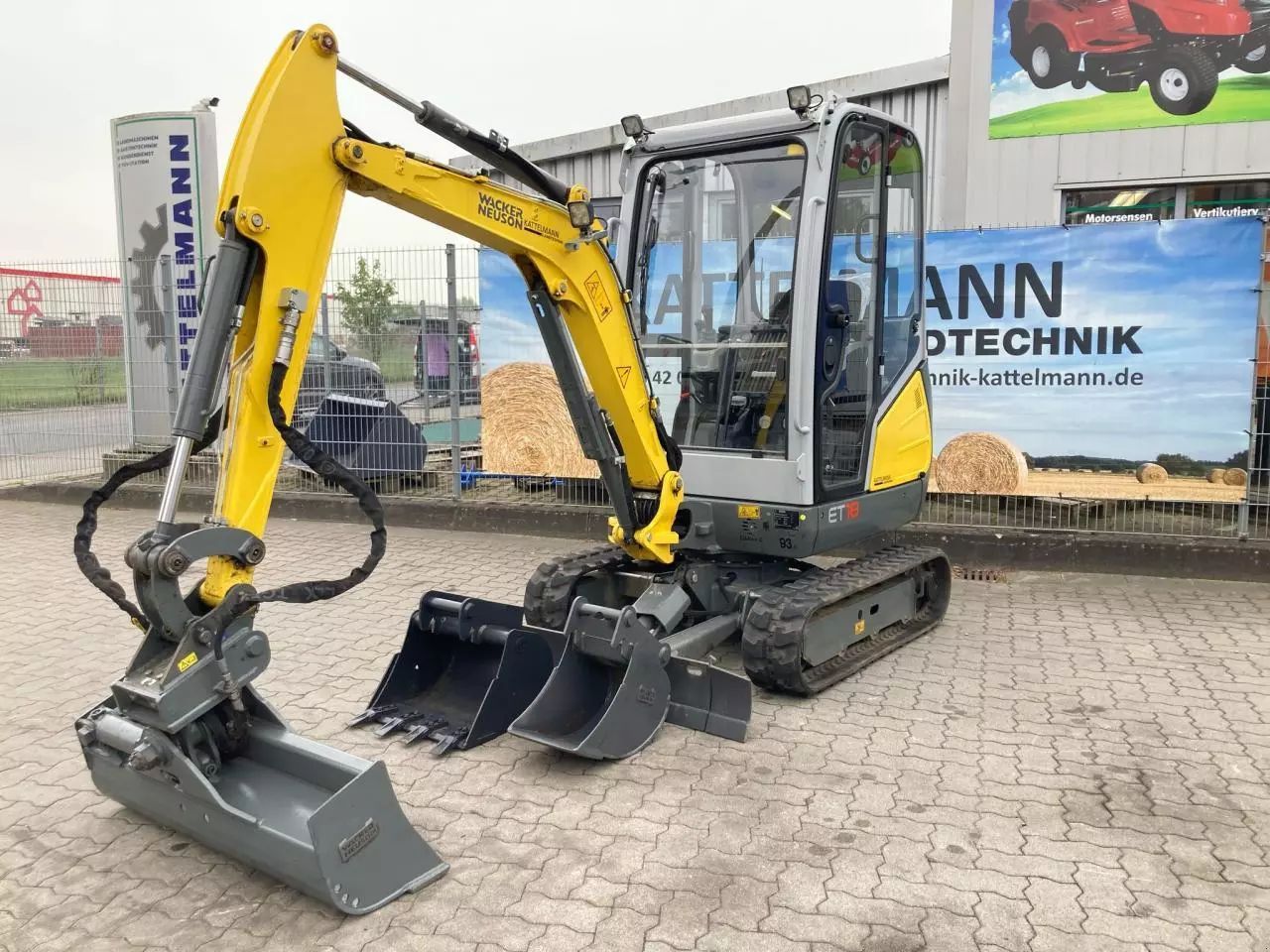 E-FARM: Wacker Neuson et 18 edition c - Minibagger - id 4SXJSSS - 26.950 € - Baujahr: 2023 - Deutschland