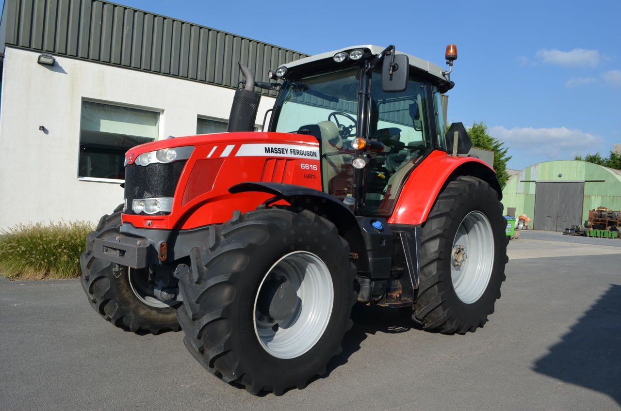 E-FARM: Massey Ferguson 6616 - Traktor - id TGIRXXL - 56.000 € - Baujahr: 2016 - Abgelesene Motorstunden: 5.244,Motorleistung (PS): 160,Belgien