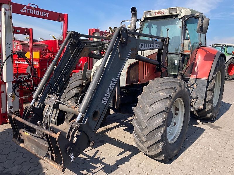E-FARM: Steyr 9080M - Traktor - id CNCUCUT - 15.900 € - Baujahr: 2002 - Abgelesene Motorstunden: 12.840,Motorleistung (PS): 120,Deutschland